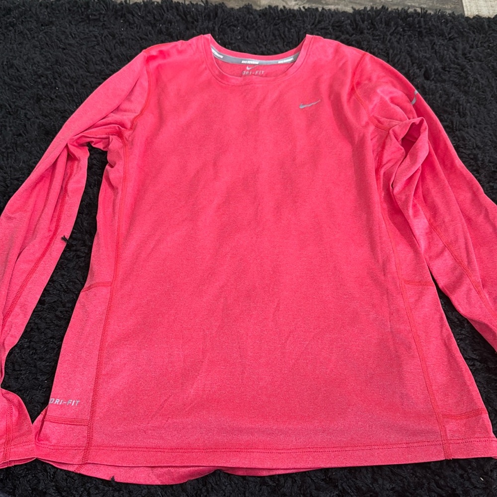 Long sleeve Nike running top size medium